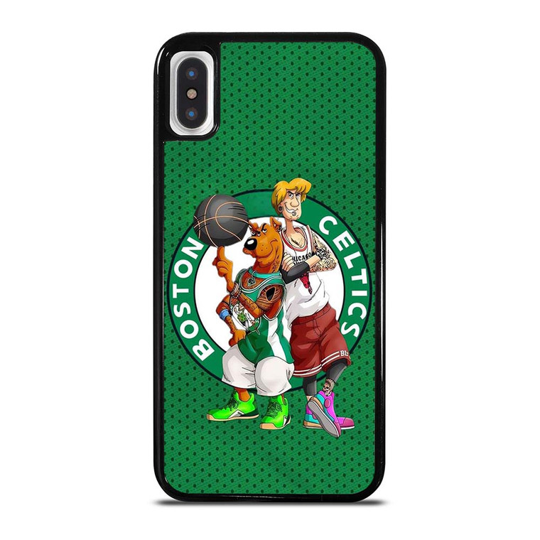 BOSTON CELTICS LOGO SCOOBY DOO iPhone X / XS Case Cover