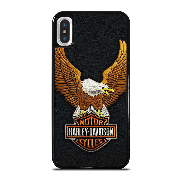 HARLEY DAVIDSON MOTORCYCLE BADGE LOGO iPhone X / XS Case Cover
