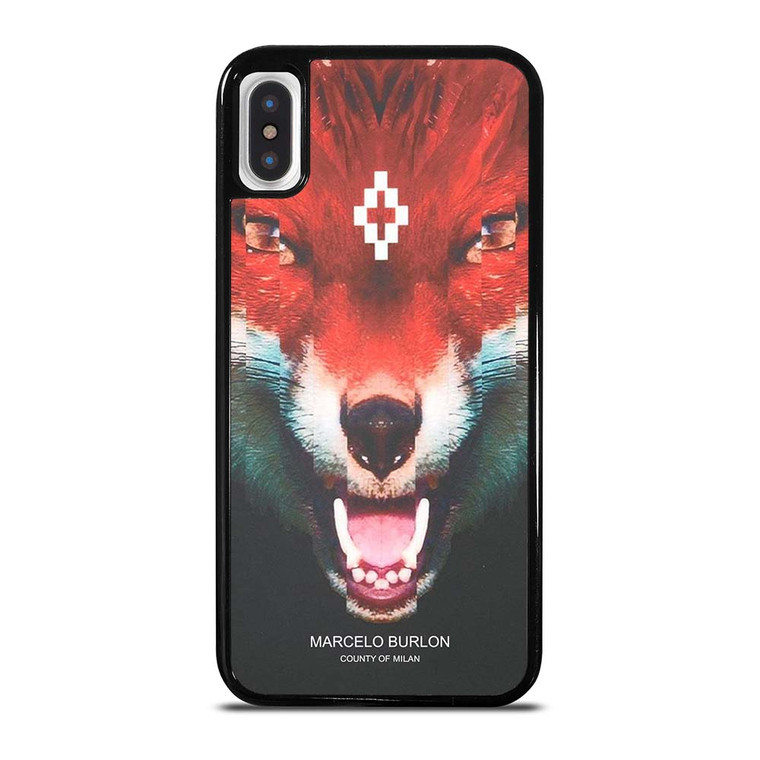 MARCELO BURLON FOX iPhone X / XS Case Cover