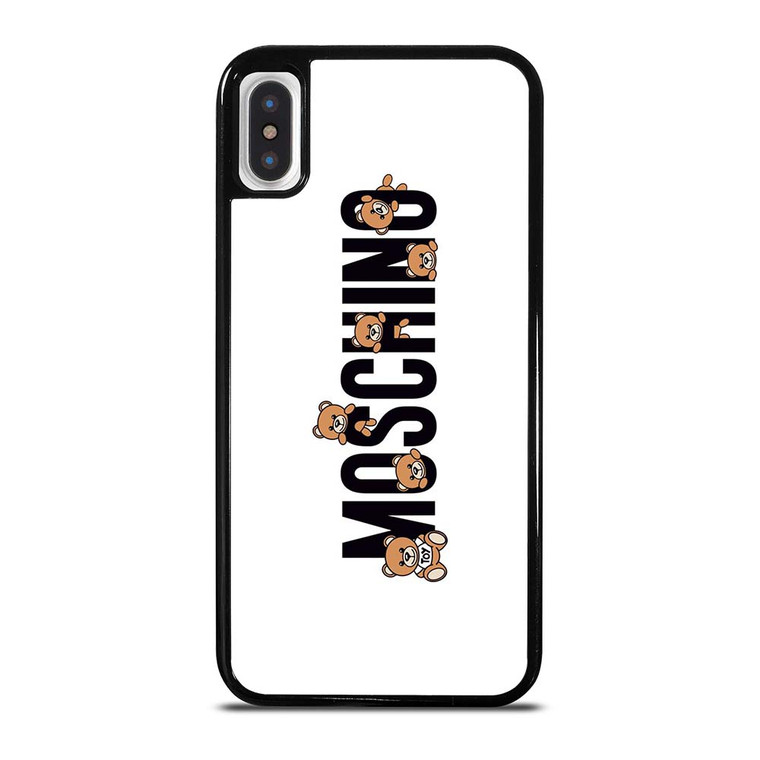 MOSCHINO BEAR LOGO iPhone X / XS Case Cover
