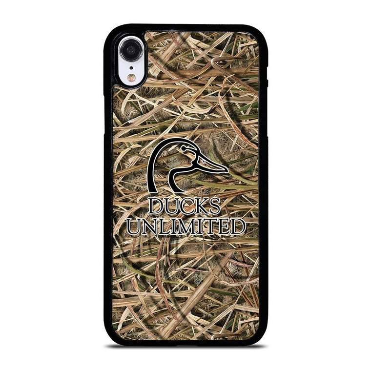 DUCKS UNLIMITED CAMO LOGO iPhone XR Case Cover
