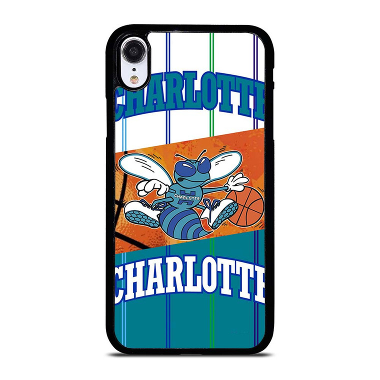 CHARLOTTE HORNETS BASKTEBALL LOGO iPhone XR Case Cover