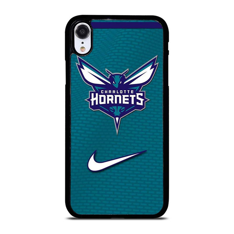 CHARLOTTE HORNETS LOGO NIKE iPhone XR Case Cover