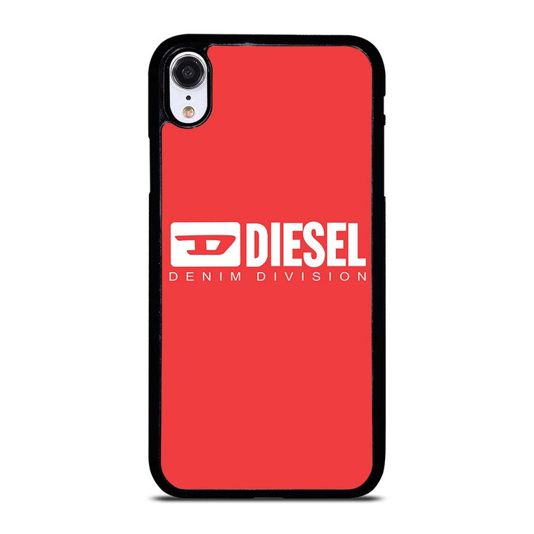DIESEL LOGO DENIM DIVISION iPhone XR Case Cover