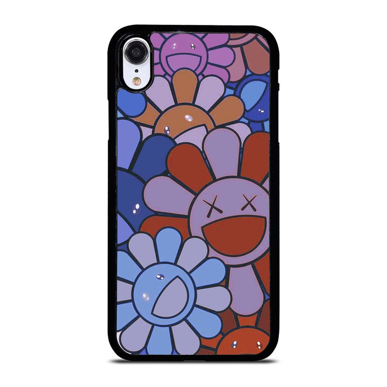 TAKASHI MURAKAMI FLOWER X KAWS iPhone XR Case Cover