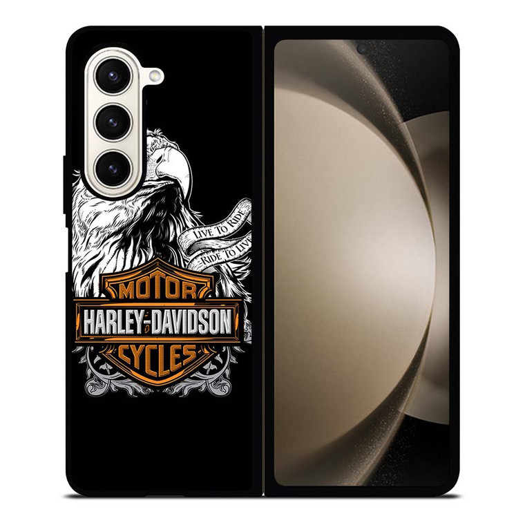 HARLEY DAVIDSON LOGO EAGLE Samsung Galaxy Z Fold 5 Case Cover
