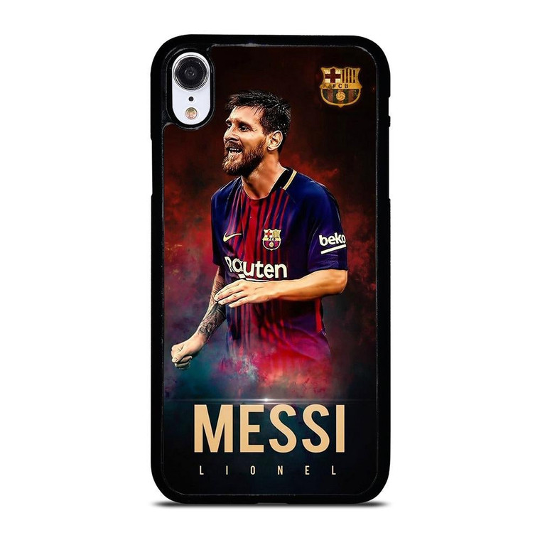 LIONEL MESSI BARCELONA FC iPhone XR Case Cover