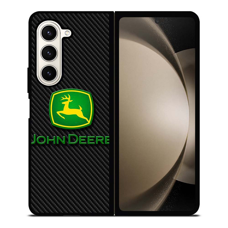 JOHN DEERE CARBON LOGO Samsung Galaxy Z Fold 5 Case Cover
