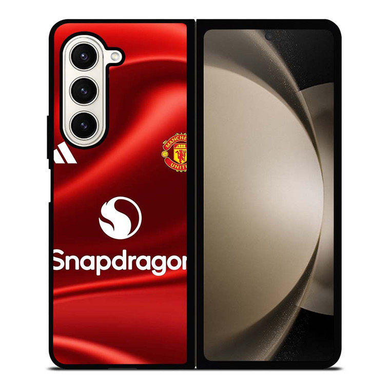 MANCHESTER UNITED SNAP DRAGON LOGO Samsung Galaxy Z Fold 5 Case Cover