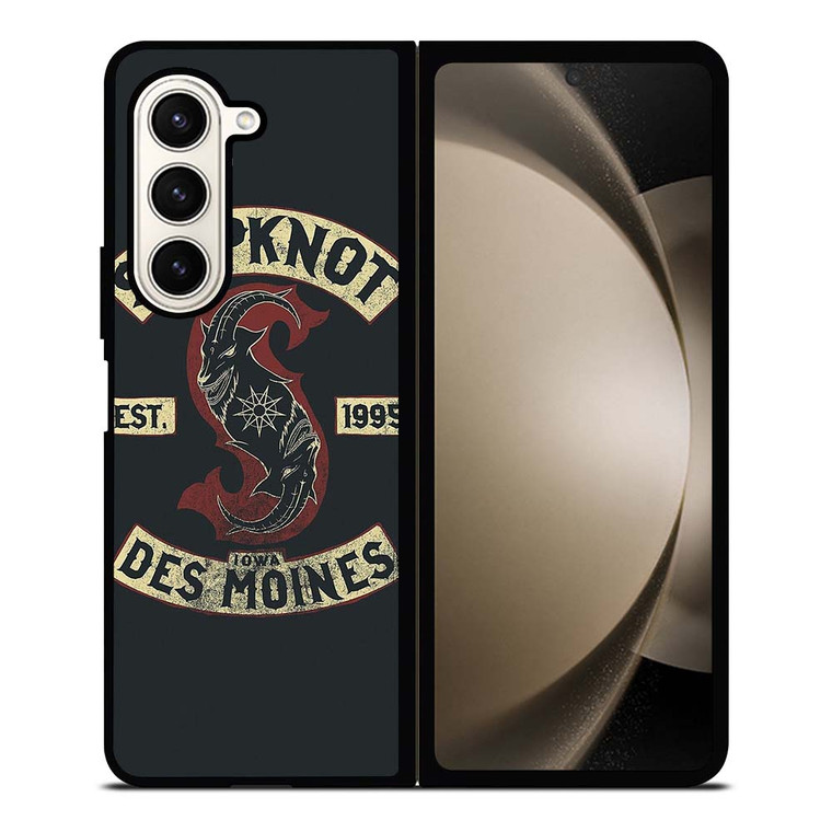 SLIPKNOT DES MOINES SINCE 1995 Samsung Galaxy Z Fold 5 Case Cover
