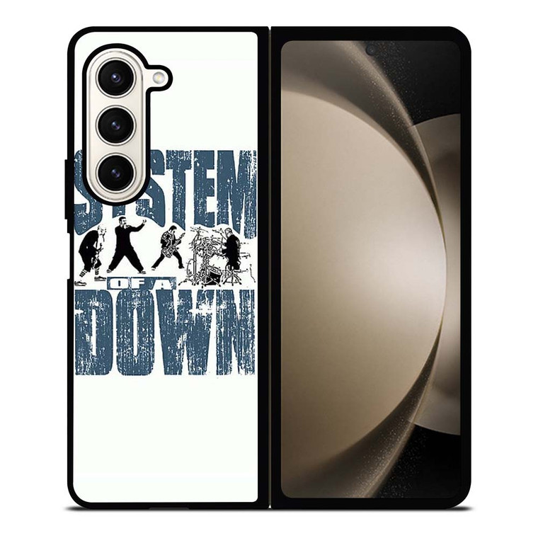SYSTEM OF A DOWN BAND Samsung Galaxy Z Fold 5 Case Cover