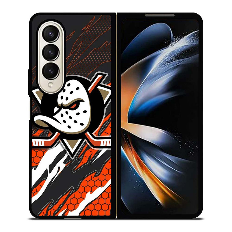 ANAHEIM DUCKS HOCKEY CLUB LOGO Samsung Galaxy Z Fold 4 Case Cover