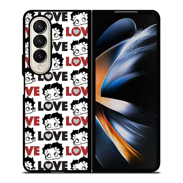 BETTY BOOP LOVE Samsung Galaxy Z Fold 4 Case Cover