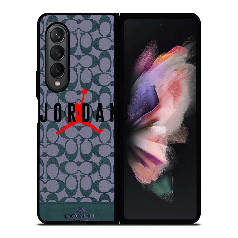 AIR JORDAN COACH NEW YORK Samsung Galaxy Z Fold 3 Case Cover