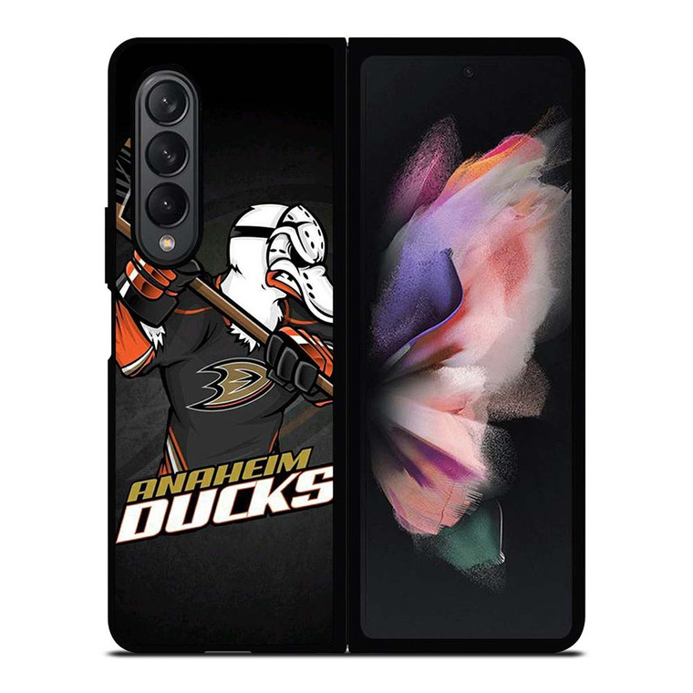 ANAHEIM DUCKS LOGO HOCKEY TEAM Samsung Galaxy Z Fold 3 Case Cover