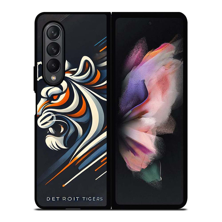DETROIT TIGERS LOGO ART Samsung Galaxy Z Fold 3 Case Cover
