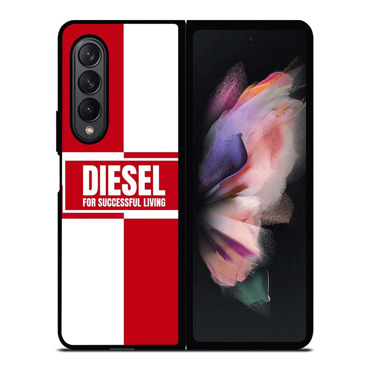 DIESEL CLOTHING FOR SUCCESSFUL LIVING Samsung Galaxy Z Fold 3 Case Cover