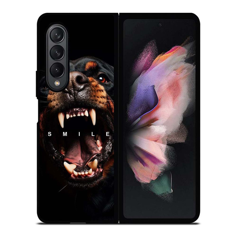 GIVENCHY ROTTWEILER DOG SMILE Samsung Galaxy Z Fold 3 Case Cover