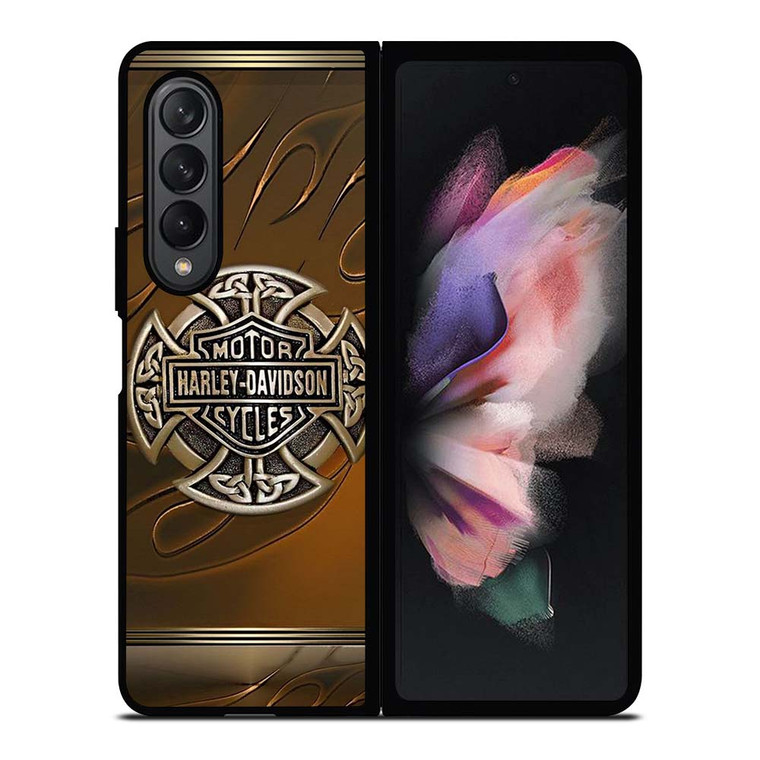 HARLEY DAVIDSON BADGE LOGO Samsung Galaxy Z Fold 3 Case Cover