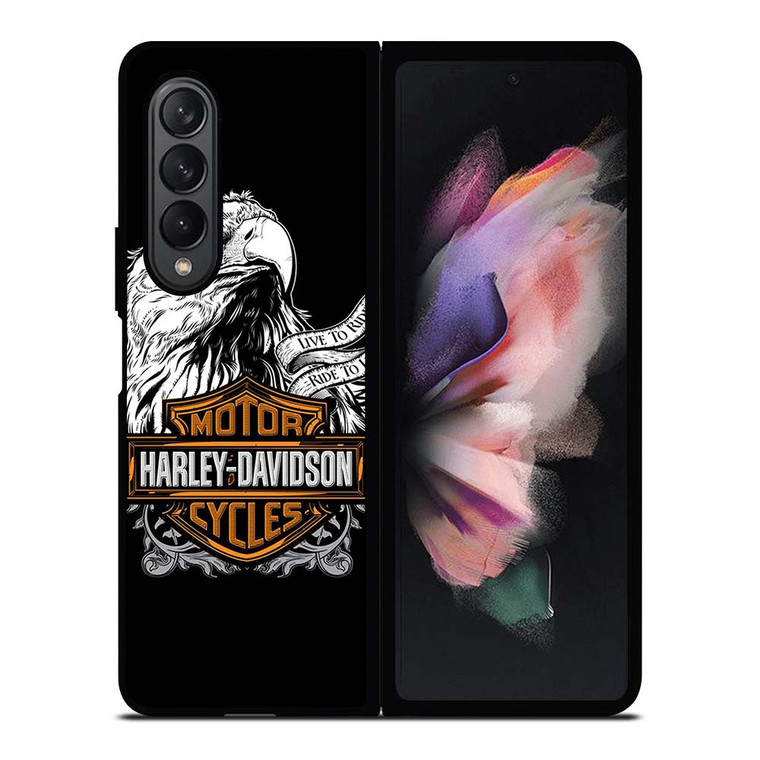 HARLEY DAVIDSON LOGO EAGLE Samsung Galaxy Z Fold 3 Case Cover
