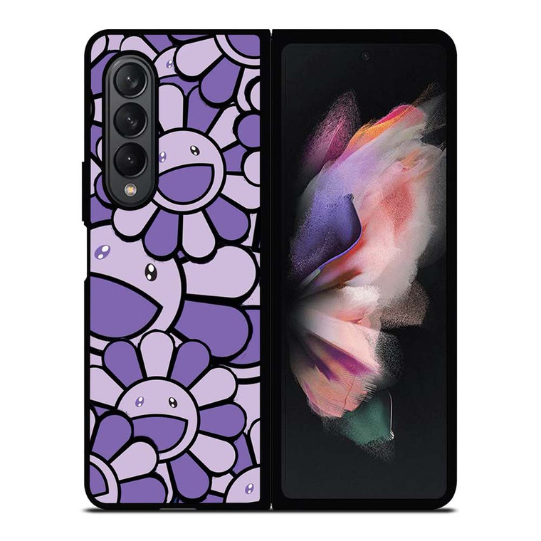 TAKASHI MURAKAMI FLOWER PURPLE Samsung Galaxy Z Fold 3 Case Cover