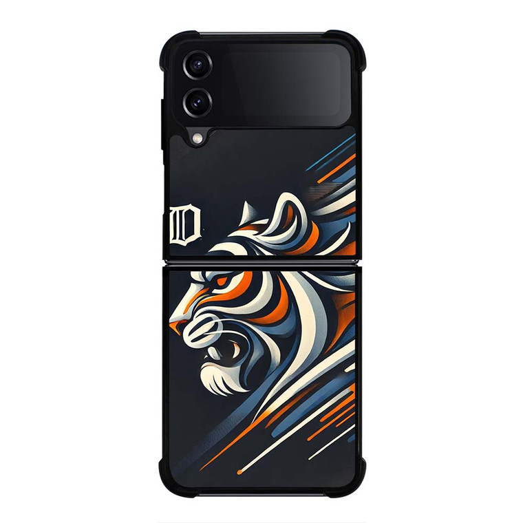 DETROIT TIGERS LOGO ART Samsung Galaxy Z Flip 4 Case Cover
