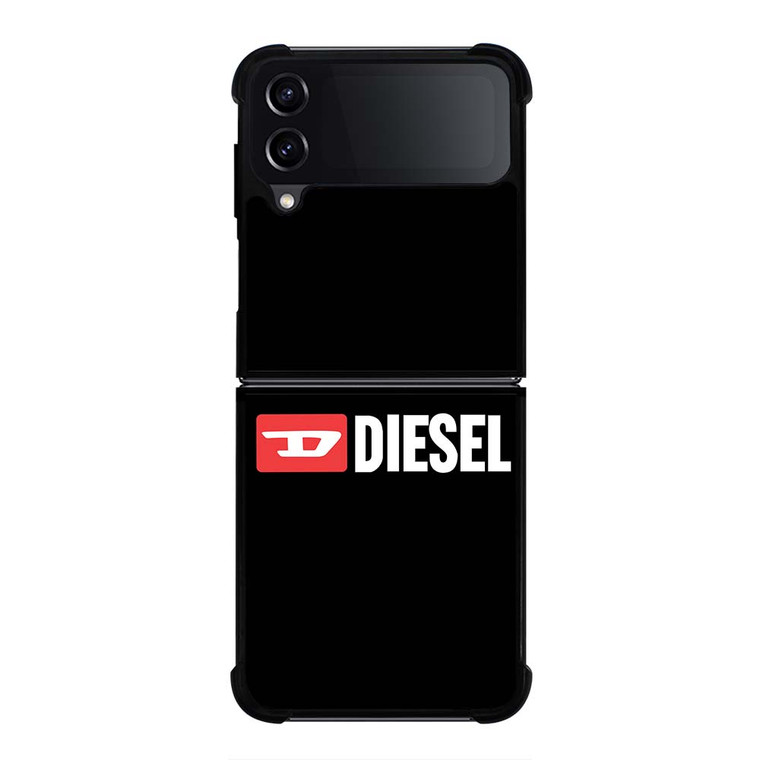 DIESEL CLOTHING LOGO Samsung Galaxy Z Flip 4 Case Cover
