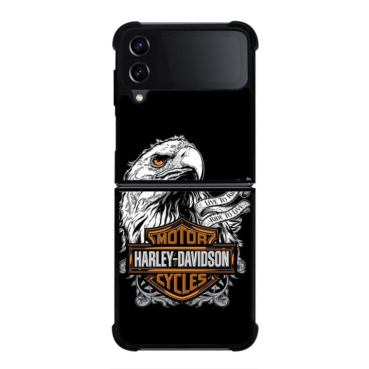 HARLEY DAVIDSON LOGO EAGLE Samsung Galaxy Z Flip 4 Case Cover