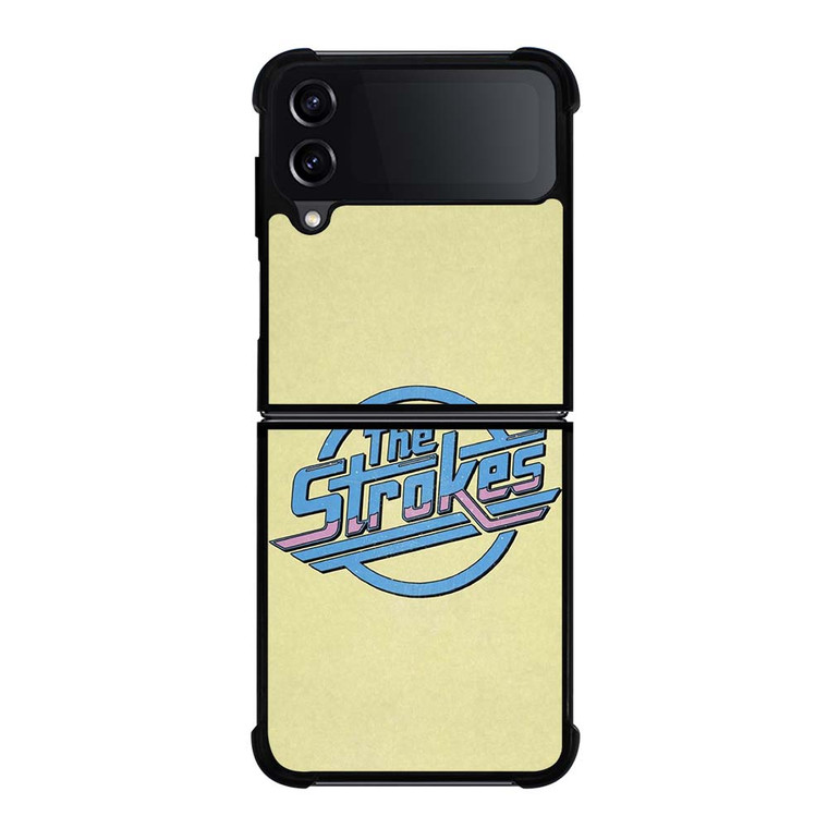 THE STROKES BAND COLORFUL LOGO Samsung Galaxy Z Flip 4 Case Cover