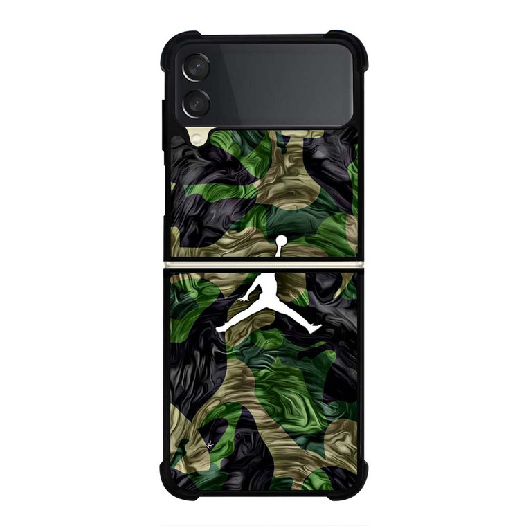 AIR JORDAN LOGO CAMO Samsung Galaxy Z Flip 3 Case Cover