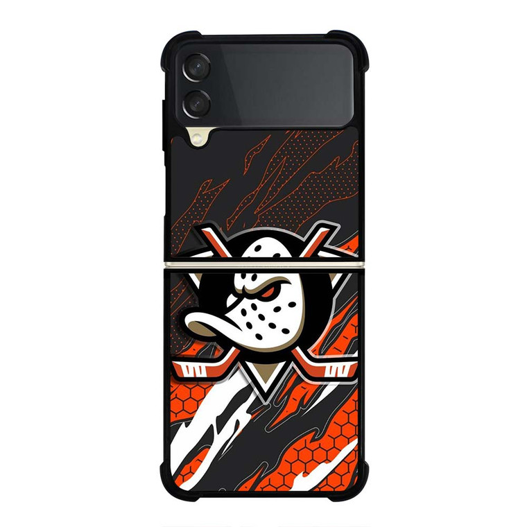 ANAHEIM DUCKS HOCKEY CLUB LOGO Samsung Galaxy Z Flip 3 Case Cover