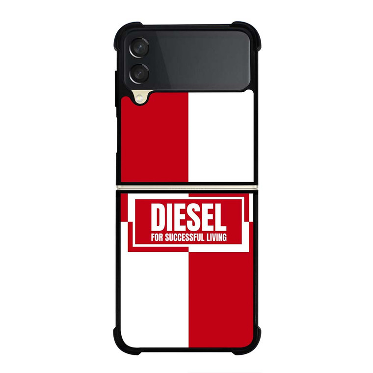 DIESEL CLOTHING FOR SUCCESSFUL LIVING Samsung Galaxy Z Flip 3 Case Cover