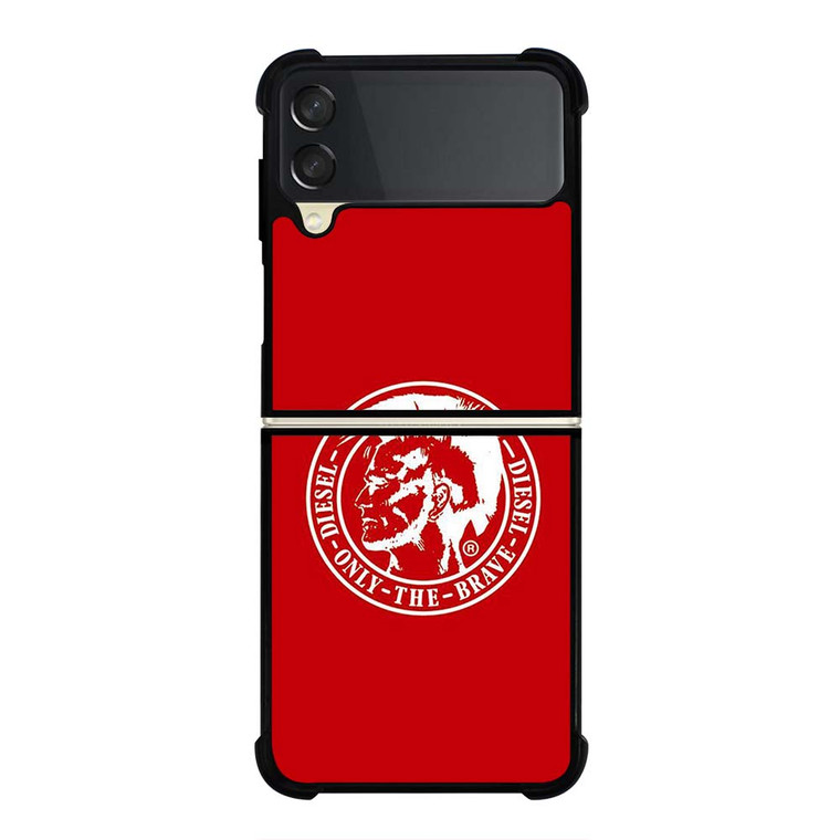DIESEL CLOTHING ONLY THE BRAVE Samsung Galaxy Z Flip 3 Case Cover