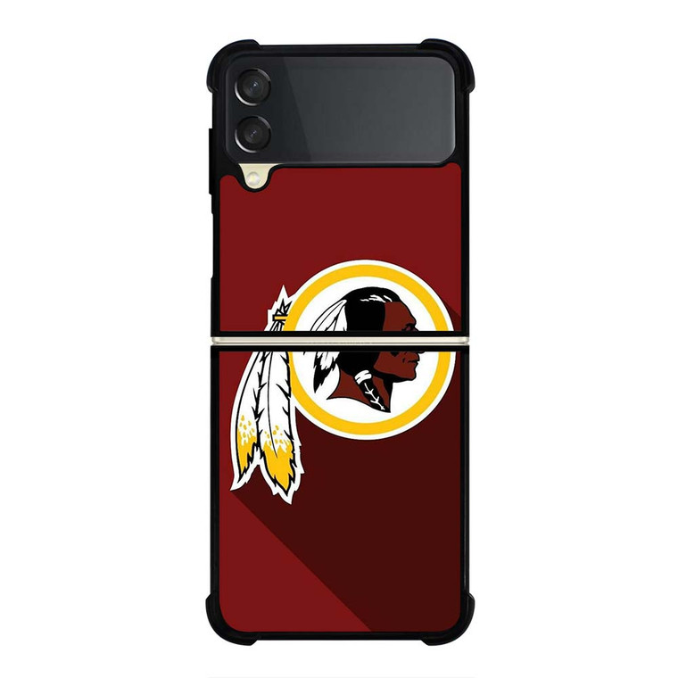 WASHINGTON REDSKINS SIMPLE LOGO Samsung Galaxy Z Flip 3 Case Cover WASHINGTON REDSKINS SIMPLE LOGO Samsung Galaxy Z Flip 3 Case Cover