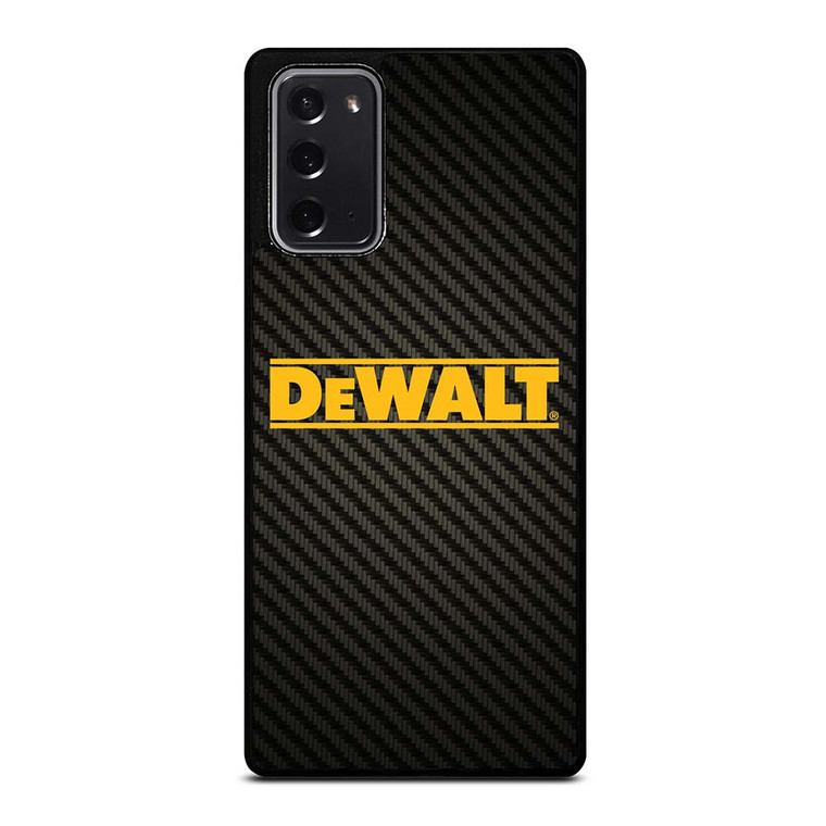 DEWALT TOOLS LOGO CARBON Samsung Galaxy Note 20 Case Cover