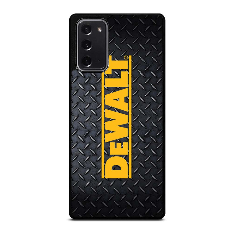 DEWALT TOOLS LOGO METAL Samsung Galaxy Note 20 Case Cover