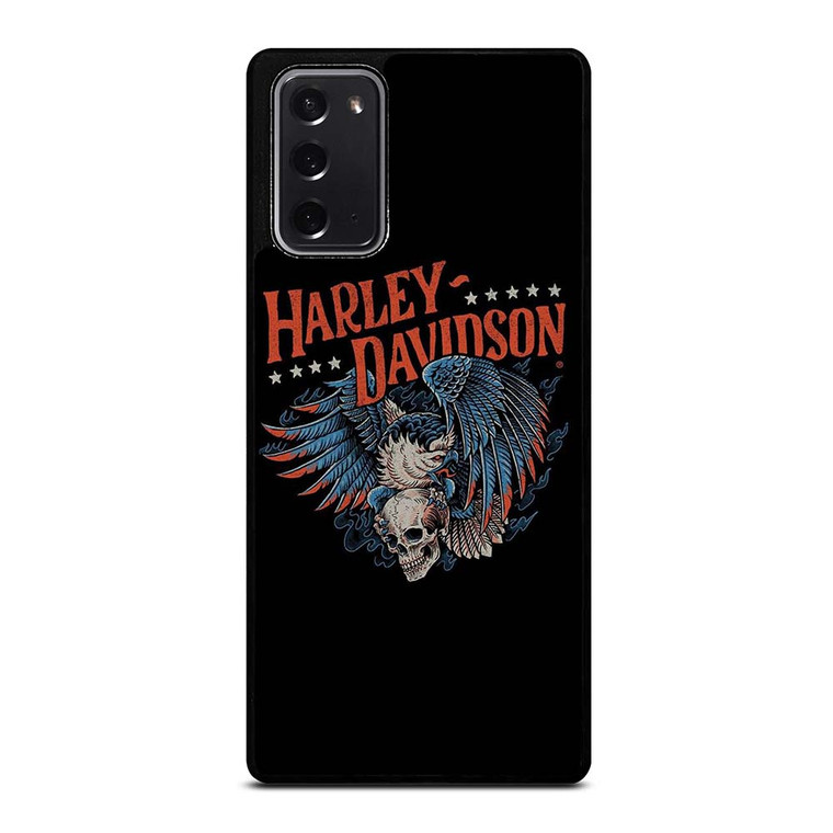 HARLEY DAVIDSON LOGO SKULL EAGLE Samsung Galaxy Note 20 Case Cover
