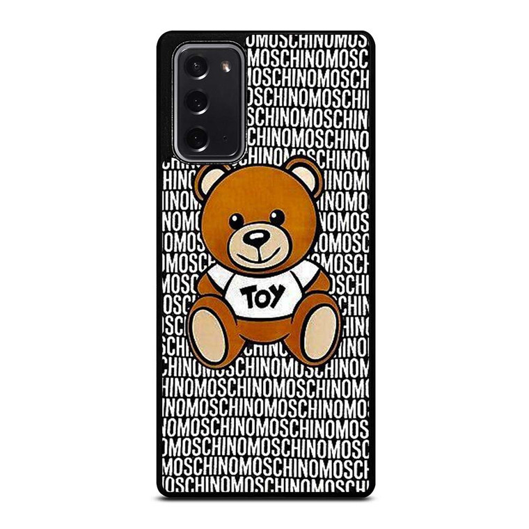 MOSCHINO BEAR TOY Samsung Galaxy Note 20 Case Cover MOSCHINO BEAR TOY Samsung Galaxy Note 20 Case Cover