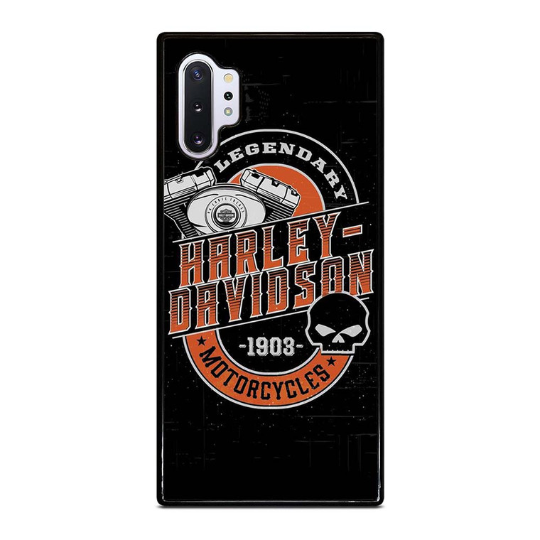HARLEY DAVIDSON MOTORCYCLE LEGENDARY Samsung Galaxy Note 10 Plus Case Cover