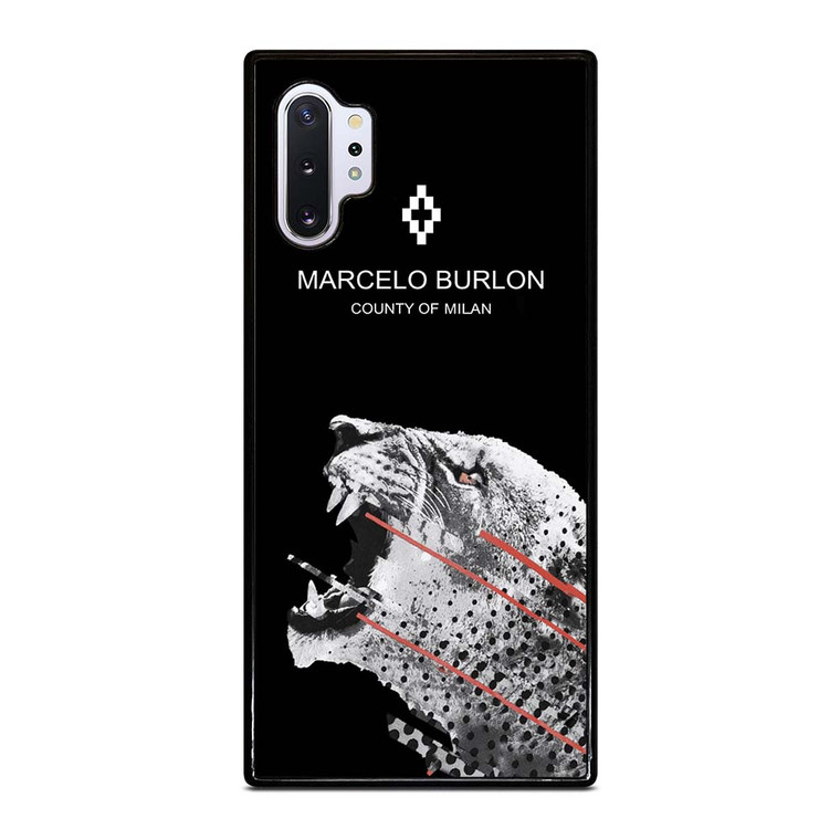 MARCELO BURLON TIGER LOGO Samsung Galaxy Note 10 Plus Case Cover