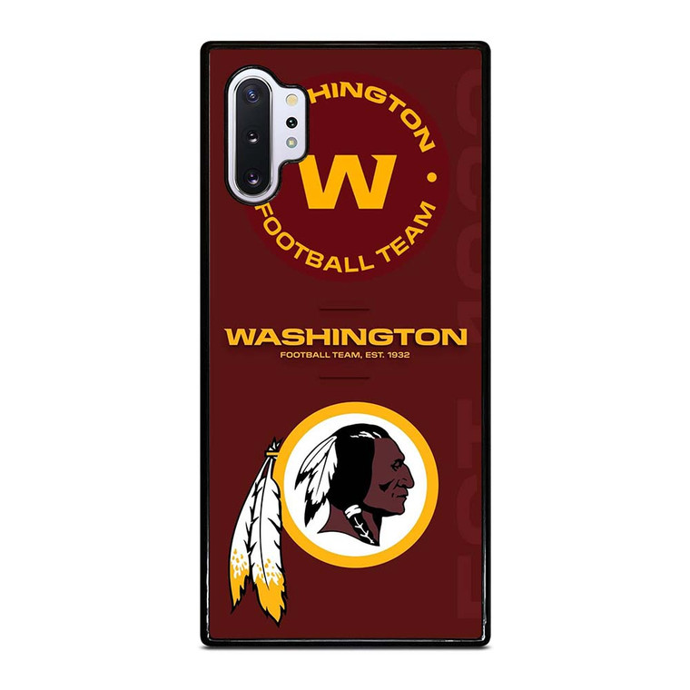 WASHINGTON REDSKINS LOGO FOOTBALL TEAM Samsung Galaxy Note 10 Plus Case Cover
