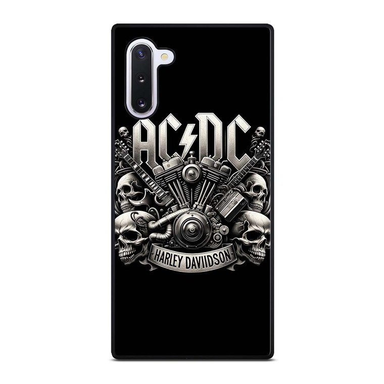 ACDC AC DC HARLEY DAVIDSON LOGO Samsung Galaxy Note 10 Case Cover