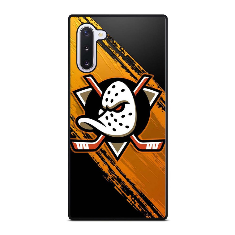 ANAHEIM DUCKS HOCKEY TEAM LOGO Samsung Galaxy Note 10 Case Cover