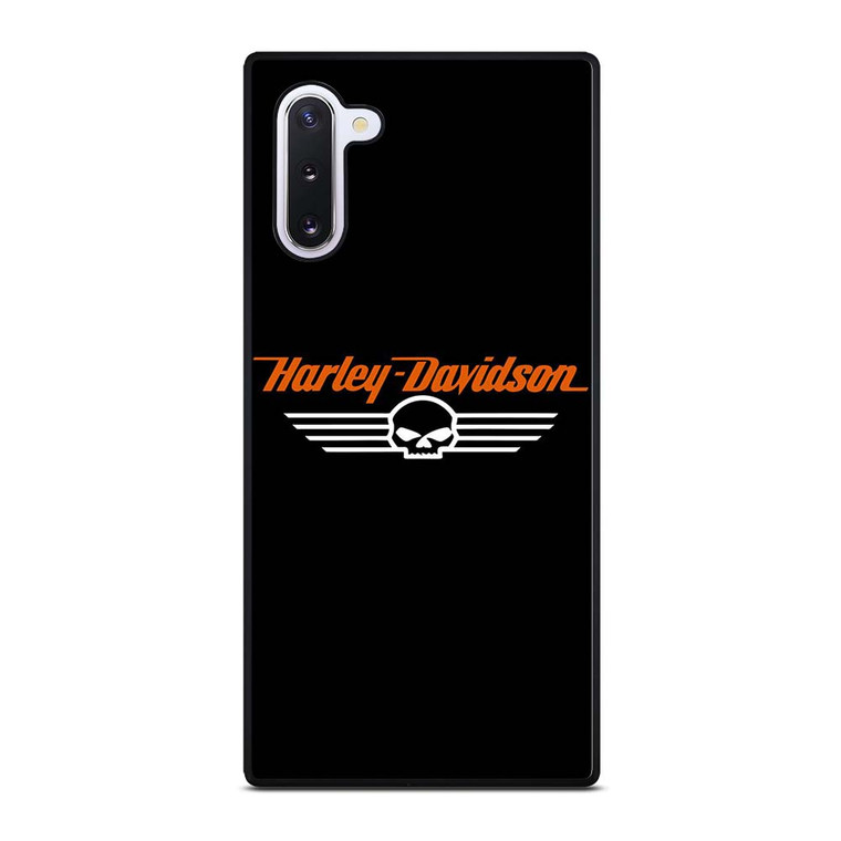 HARLEY DAVIDSON LOGO SKULL Samsung Galaxy Note 10 Case Cover