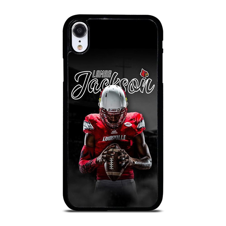 UNIVERSITY OF LOUISVILLE LAMAR JACKSON iPhone XR Case Cover
