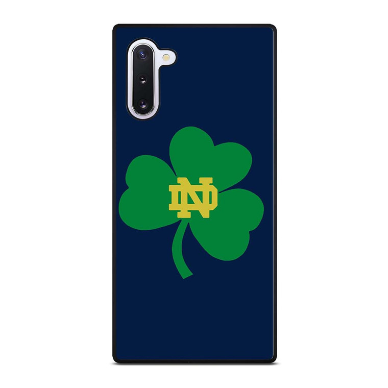 NOTRE DAME FIGHTING IRISH CLOVER LOGO Samsung Galaxy Note 10 Case Cover NOTRE DAME FIGHTING IRISH CLOVER LOGO Samsung Galaxy Note 10 Case Cover