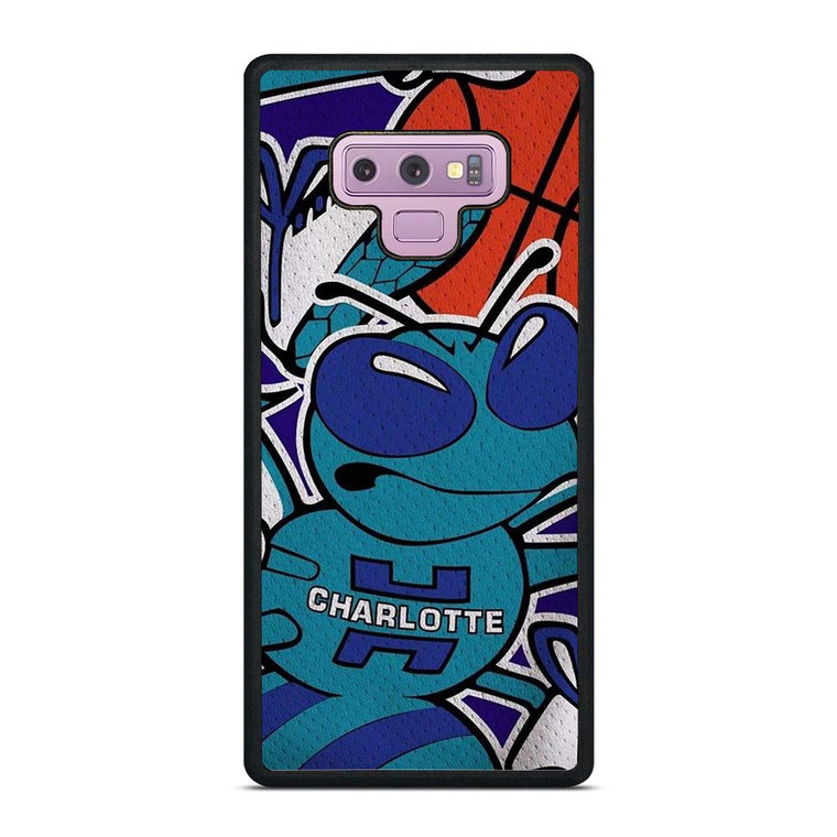 CHARLOTTE HORNETS BASKTEBALL TEAM LOGO Samsung Galaxy Note 9 Case Cover