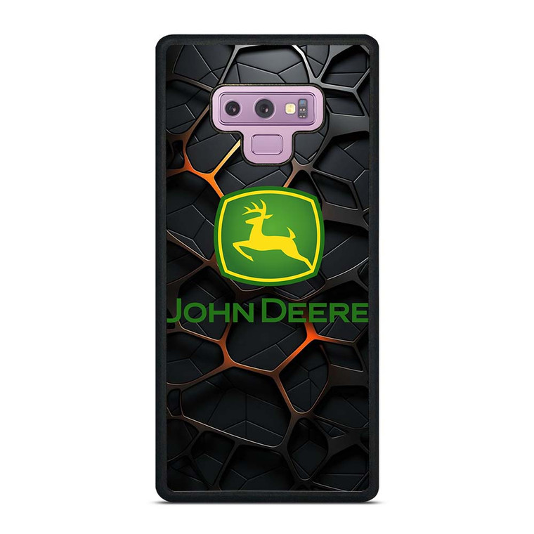 JOHN DEERE TRACTOR LOGO STEEL EMBLEM Samsung Galaxy Note 9 Case Cover