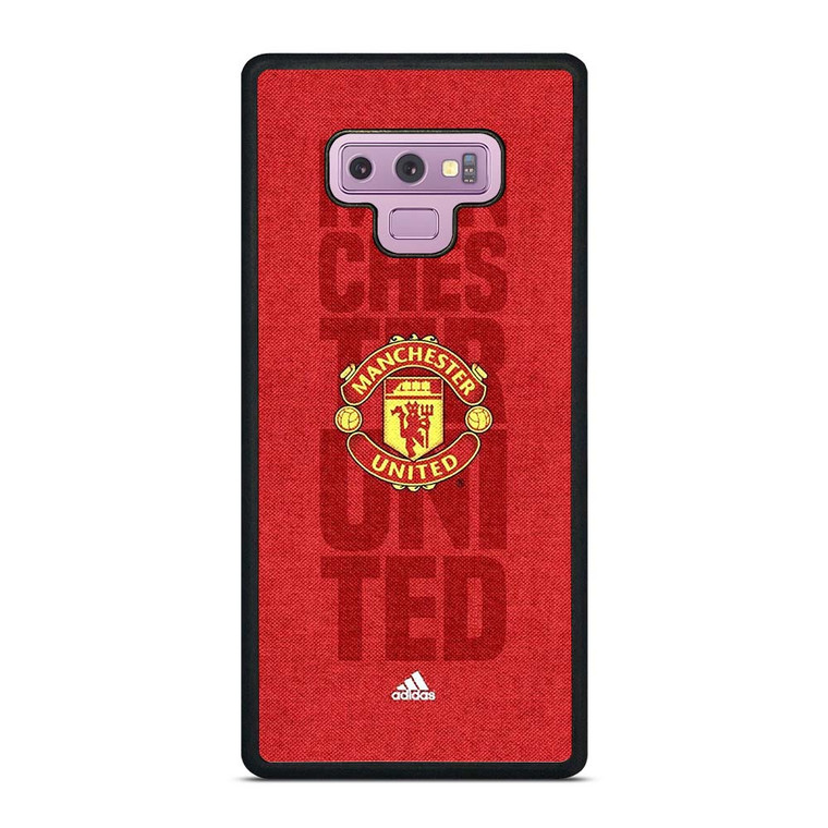 MANCHESTER UNITED FC LOGO ADIDAS Samsung Galaxy Note 9 Case Cover