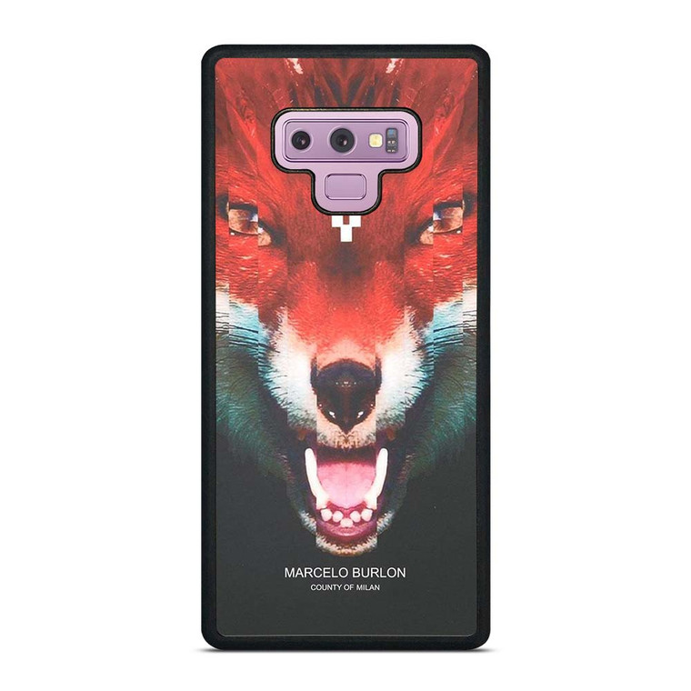 MARCELO BURLON FOX Samsung Galaxy Note 9 Case Cover